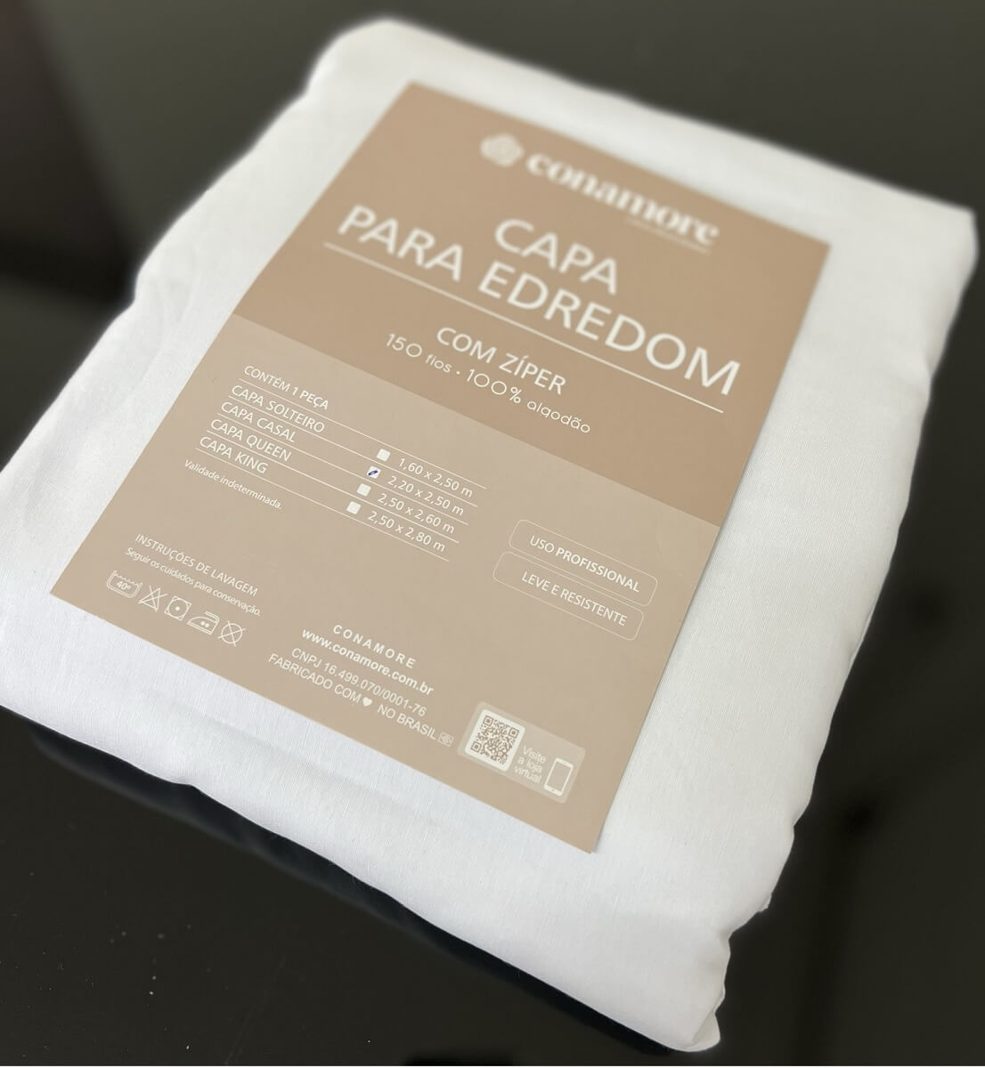 Capa/Duvet para Edredom casa 2,20X2,50m - Hotelaria