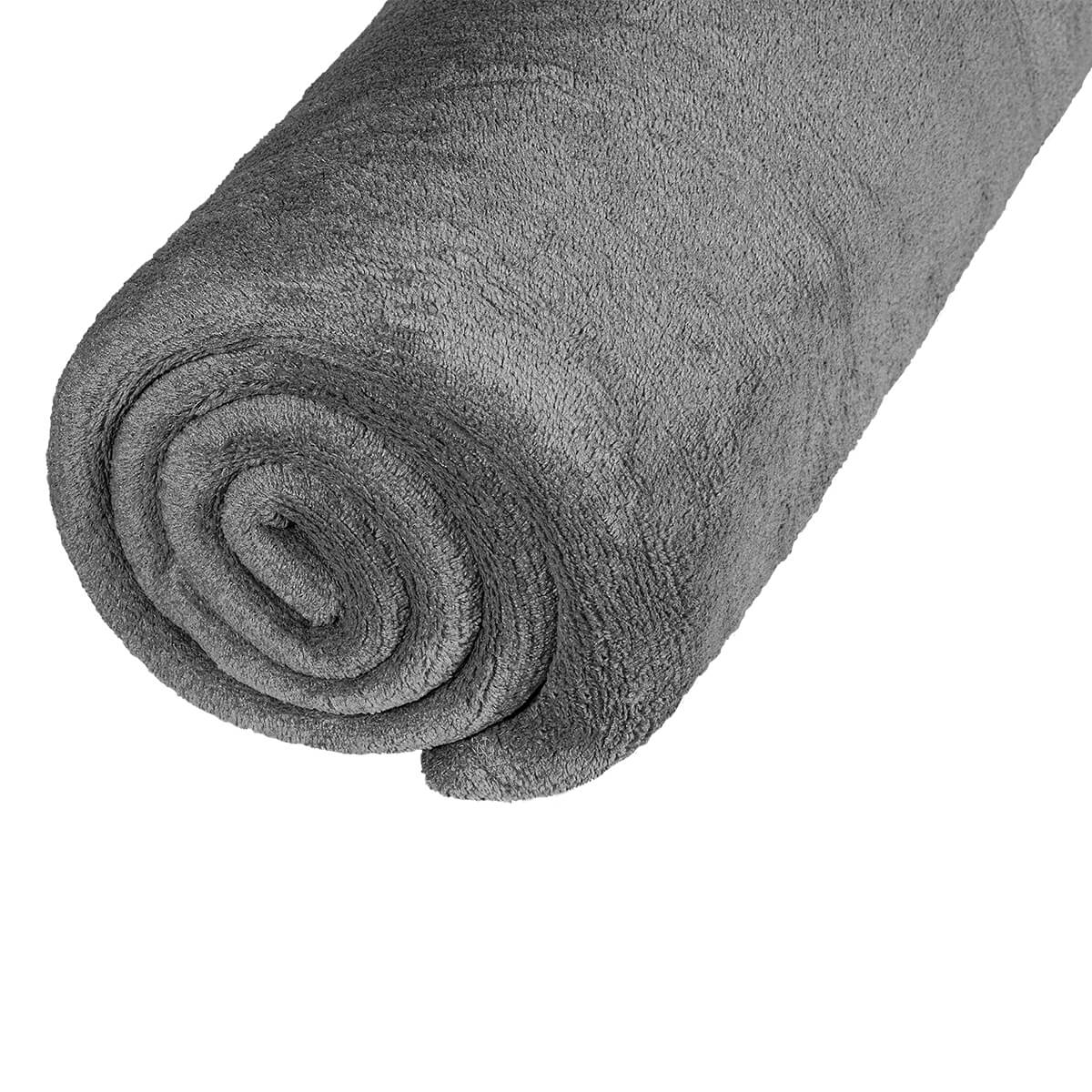 Cobertor para Pousadas Microfibra Grafite - Hotelaria