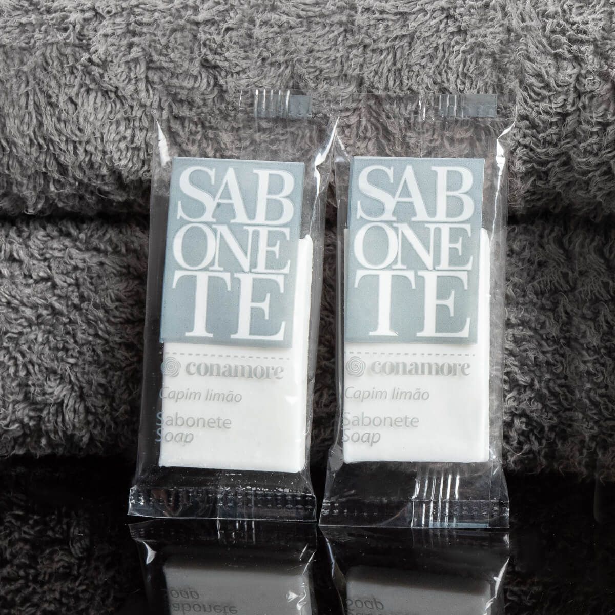 Kit 500 Mini Sabonetes Em Barra Capim Limao 10G - Amenities Para Hotel