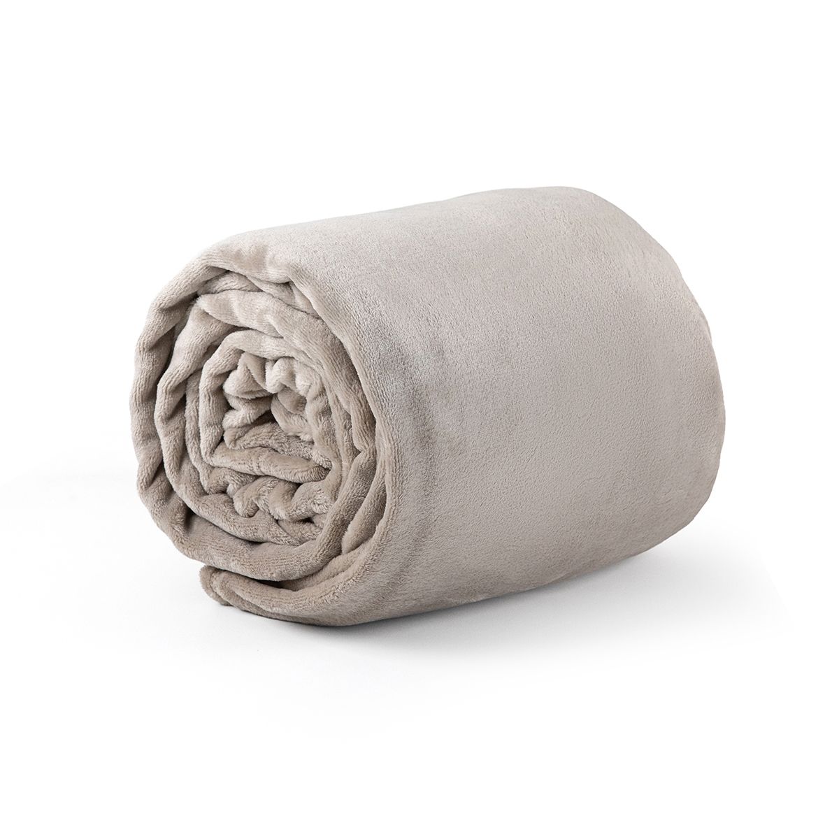 Cobertor para Hotel Flannel Casal 180X220cm Bege