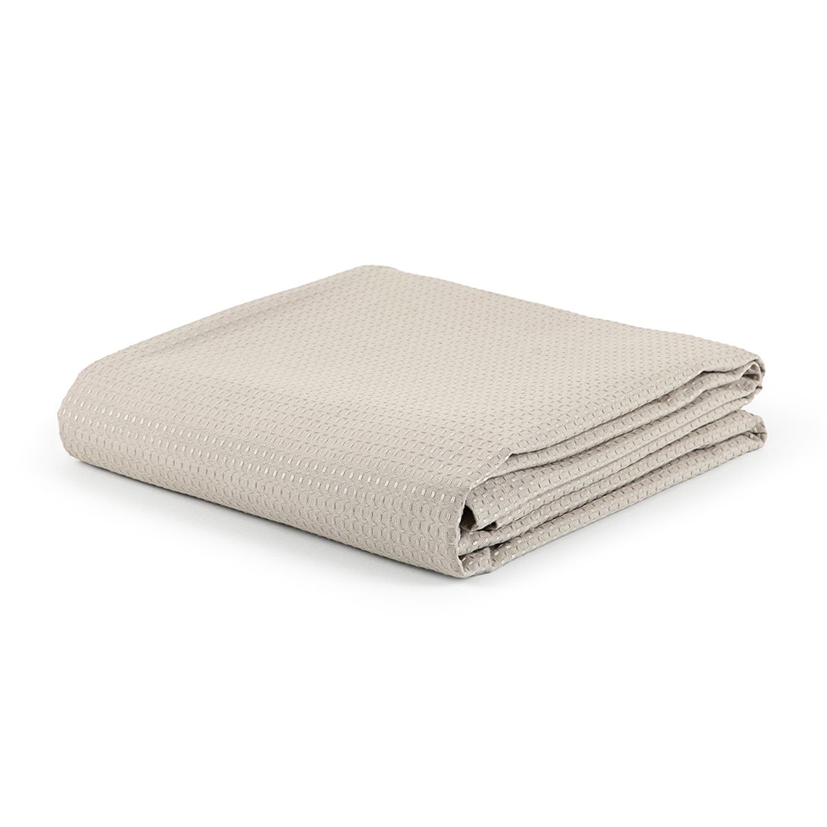 Colcha para Hotel Piquet Leve Solteiro 145x240cm Argila