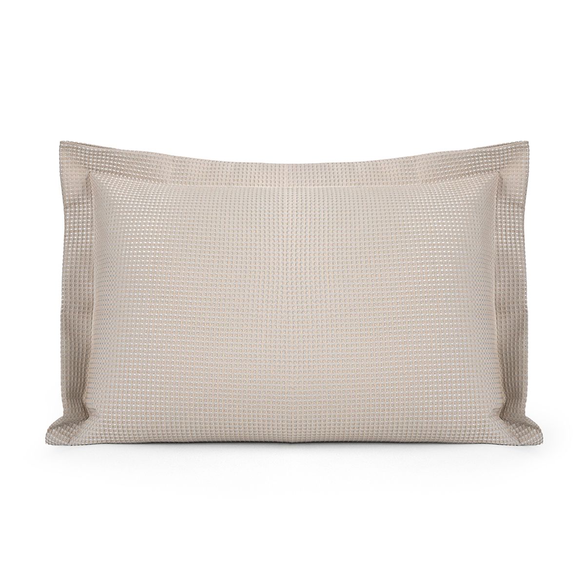 PORTA TRAVESSEIRO PIQUET FAVO 50 X 70CM  (BEGE)