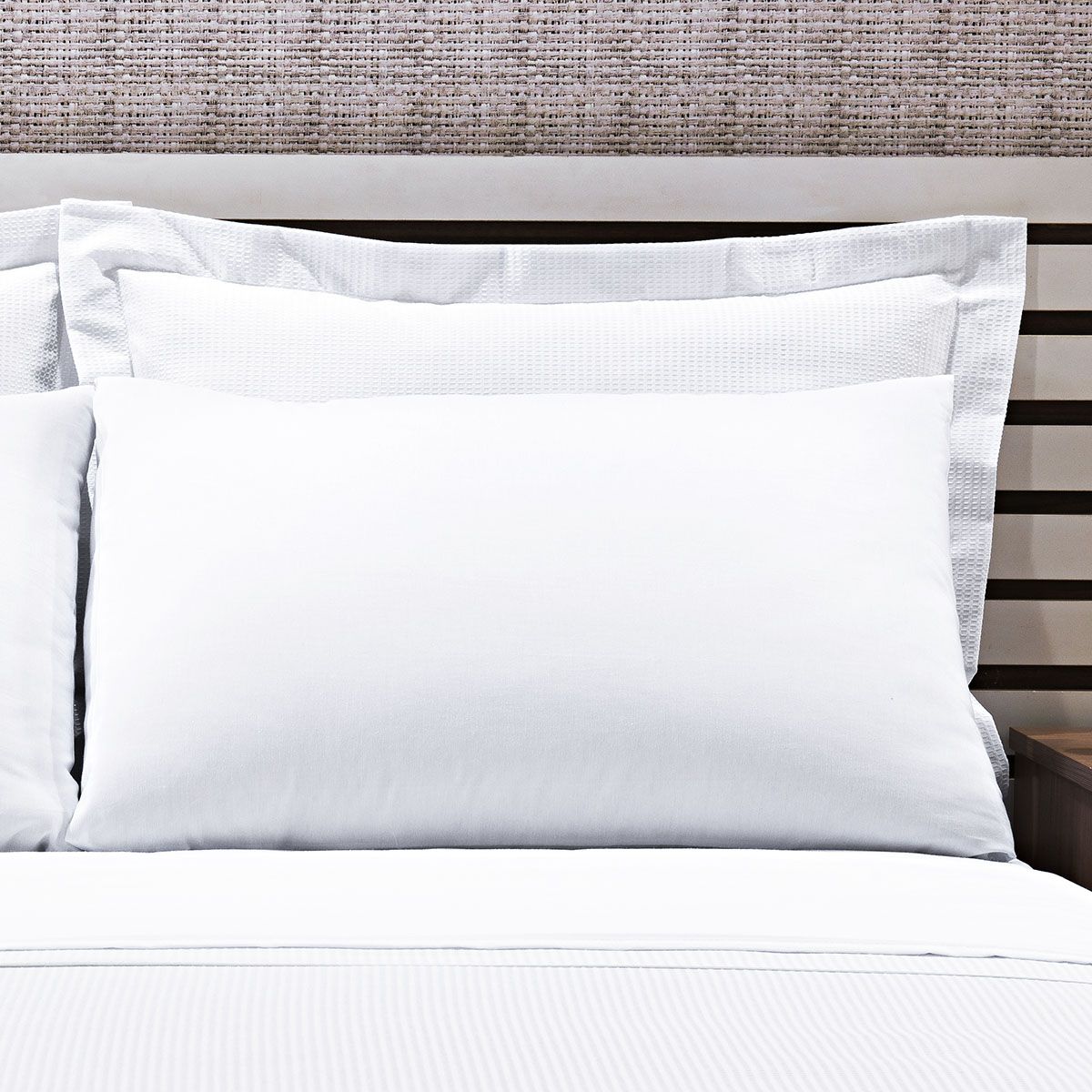 Fronha Avulsa 50x70cm para Hotel Classic Percal 200 Fios Misto