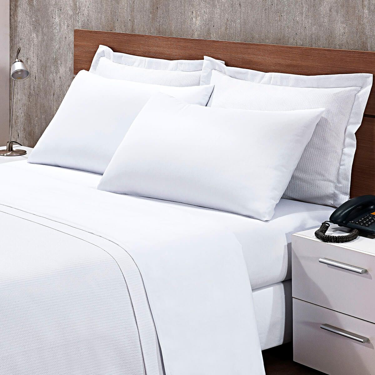 LENÇOL SOLTEIRO KING HARMONY SEM ELÁST. 190X280 CM 160 FIOS