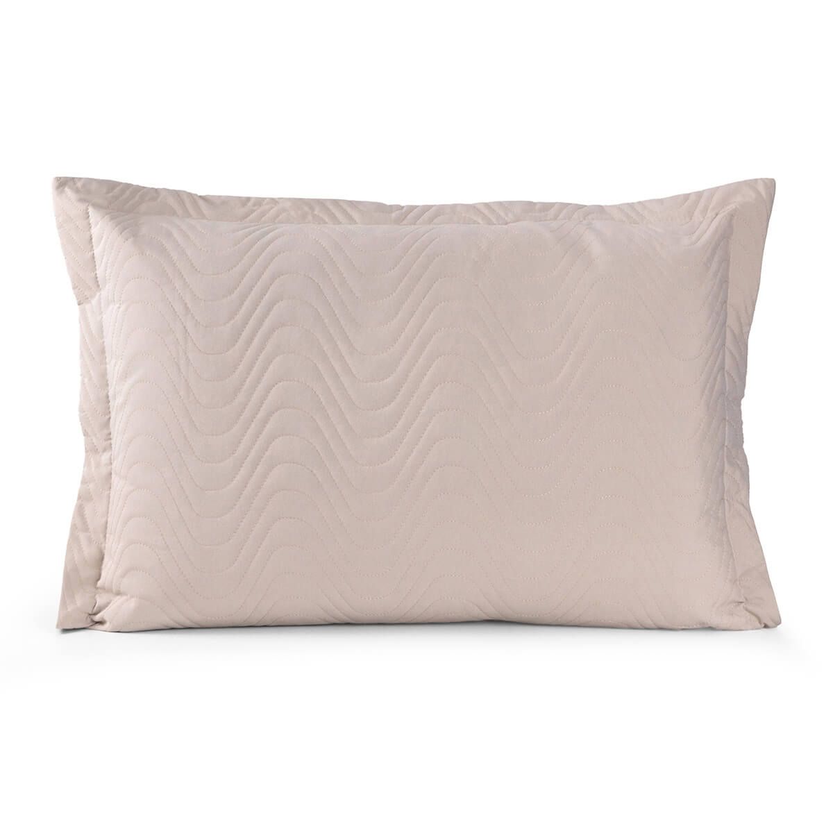 Porta Travesseiro Cobreleito Confort para Hotel 50x70cm Argila