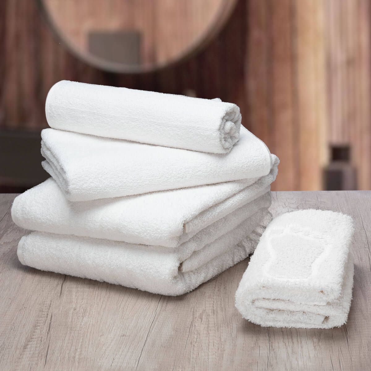 Toalha Hotel Banho Branca Select - 80x140 cm - Gramatura 440g/m2 - Peso: 490g