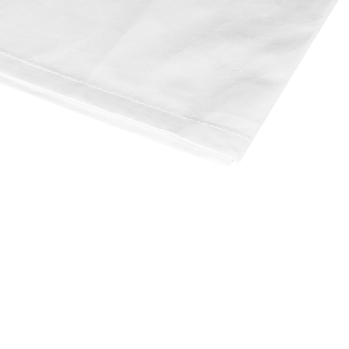 Detalhe Fronha branca 180 fios para Hotelaria - Confort Conamore