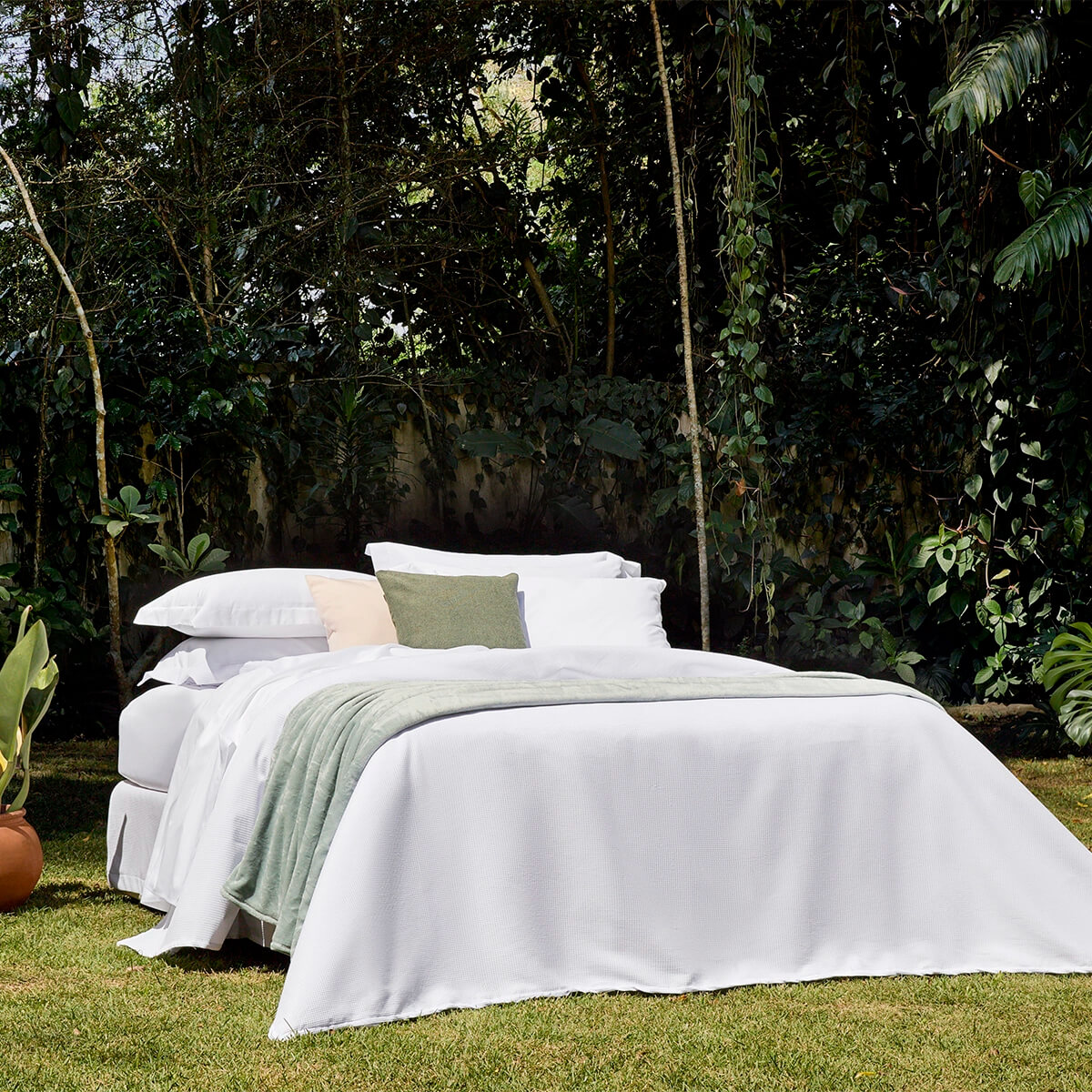 LENCOL PERCAL 400 FIOS 100% ALGODÃO - SERENITY CONAMORE