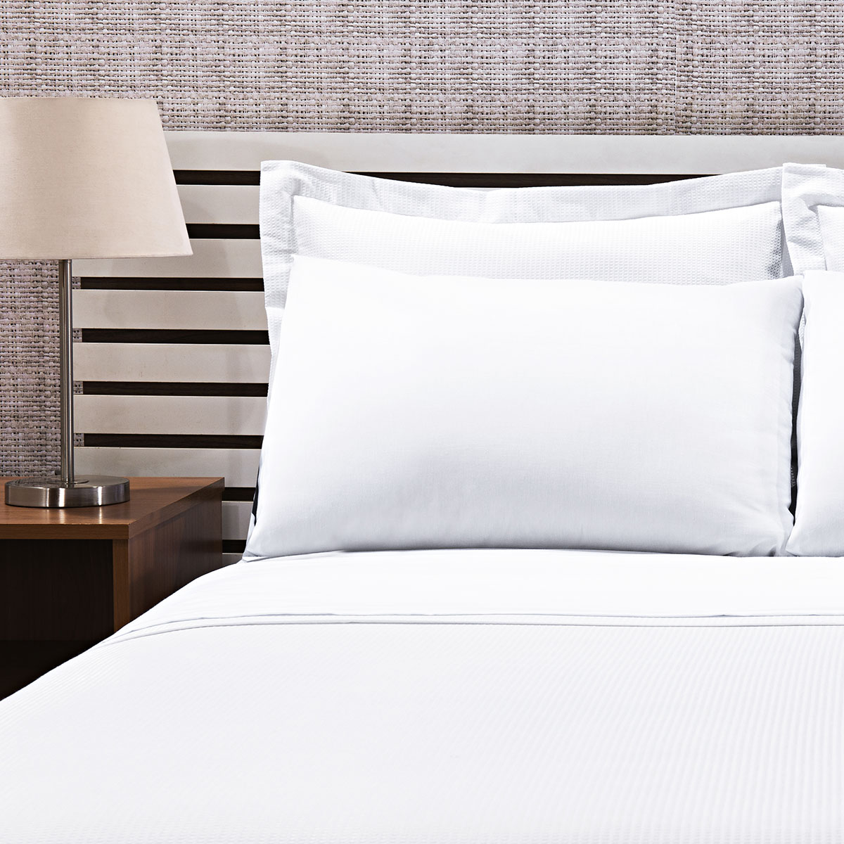 Lençol Casal King Branco Sem Elástico 200 fios Hotelaria Conamore