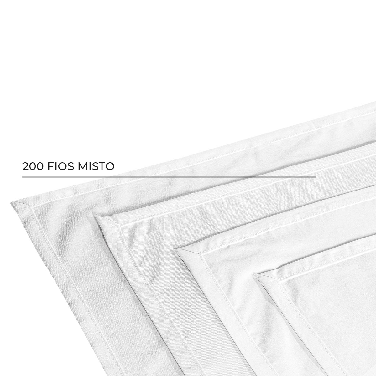 Lençol Hotelaria 200 fios misto - Classic Conamore