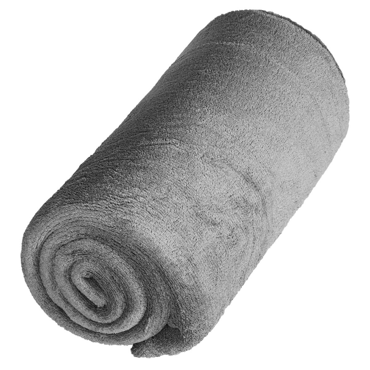 Cobertor Casal para hotelaria Microfibra Grafite- Hotelaria