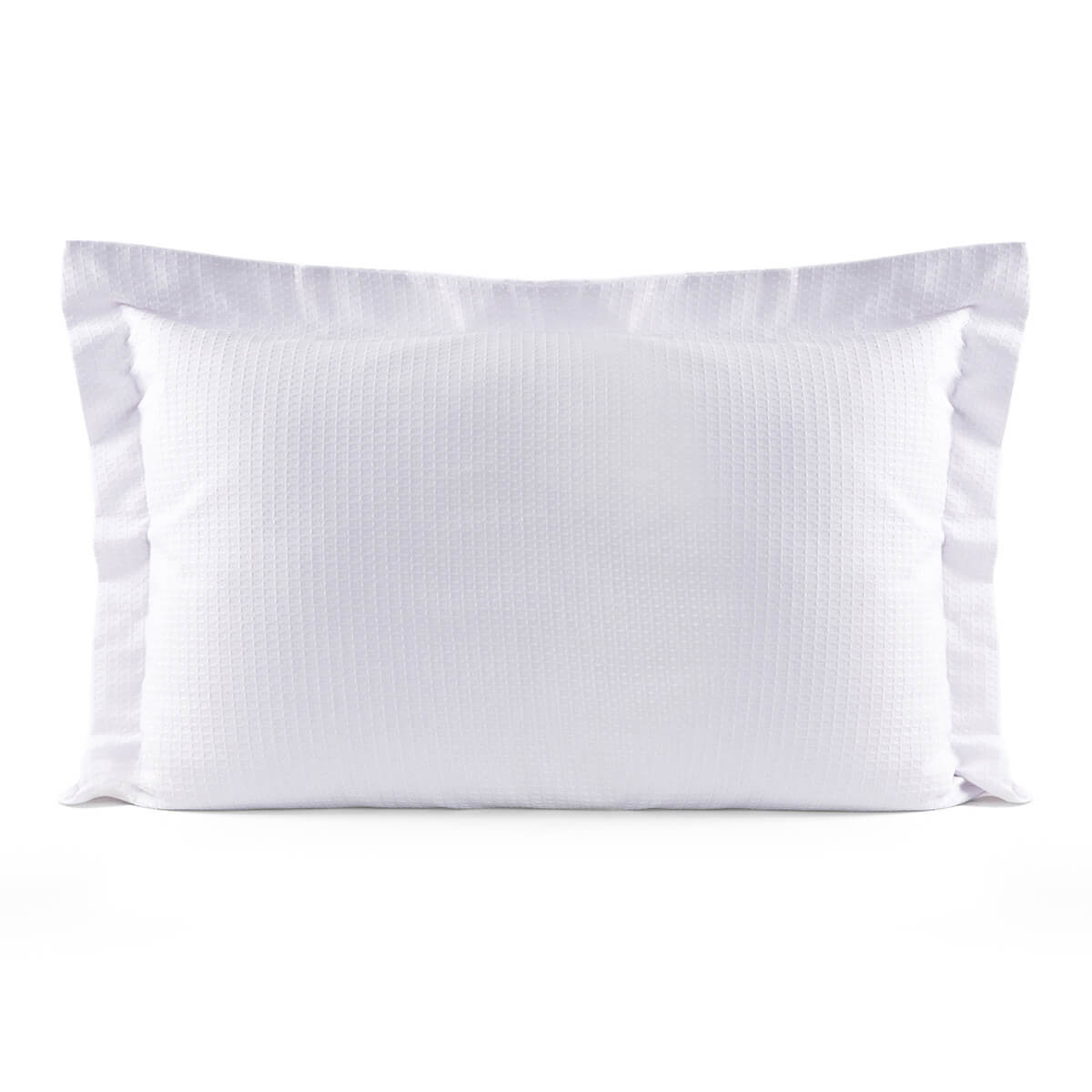 porta travesseiro piquet leve branco