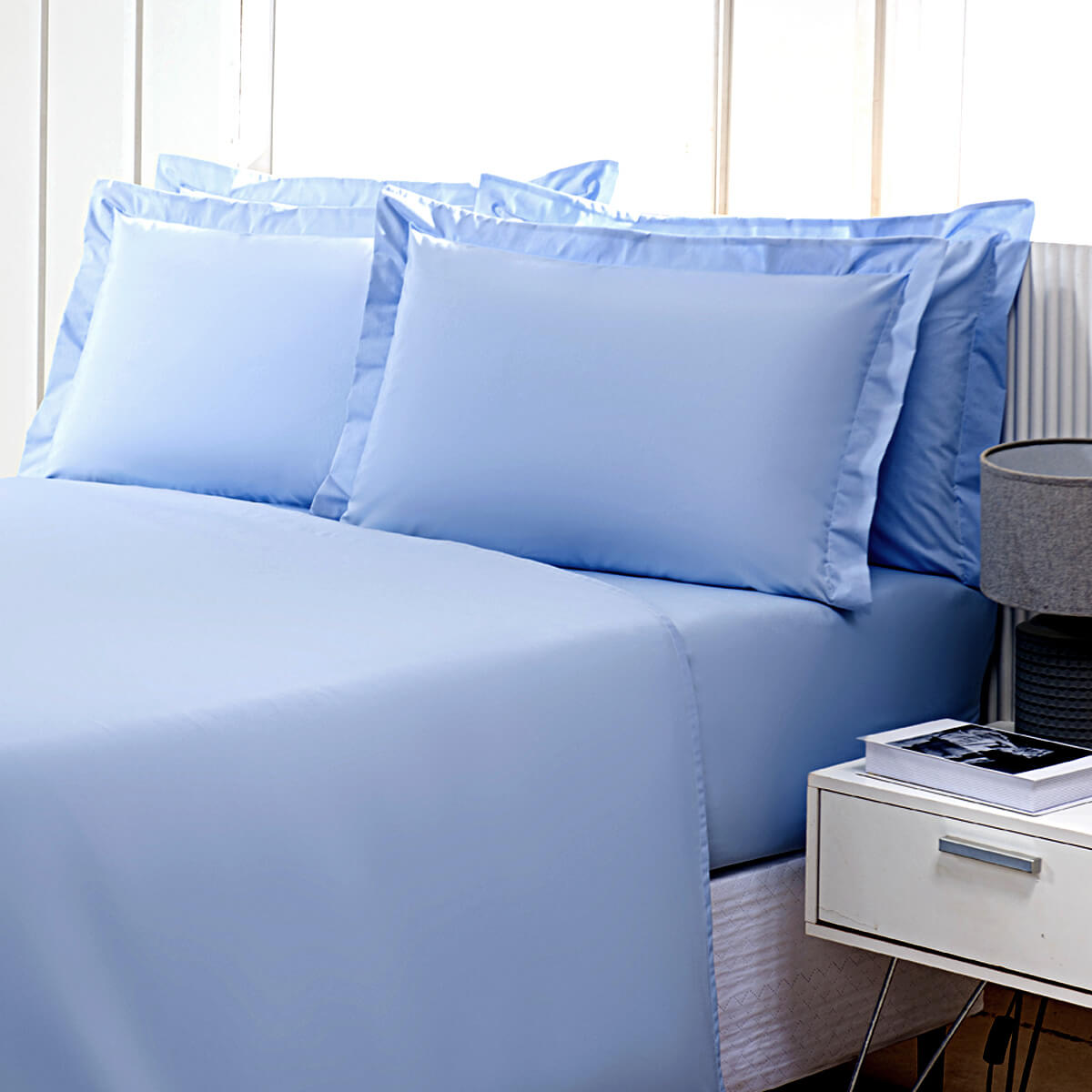 FRONHA AZUL COM ABAS 180