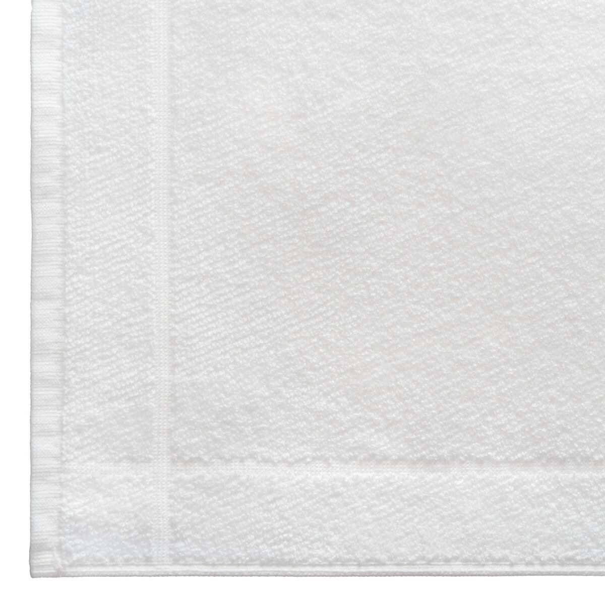 Tapete Piso Felpudo de Banheiro Branca