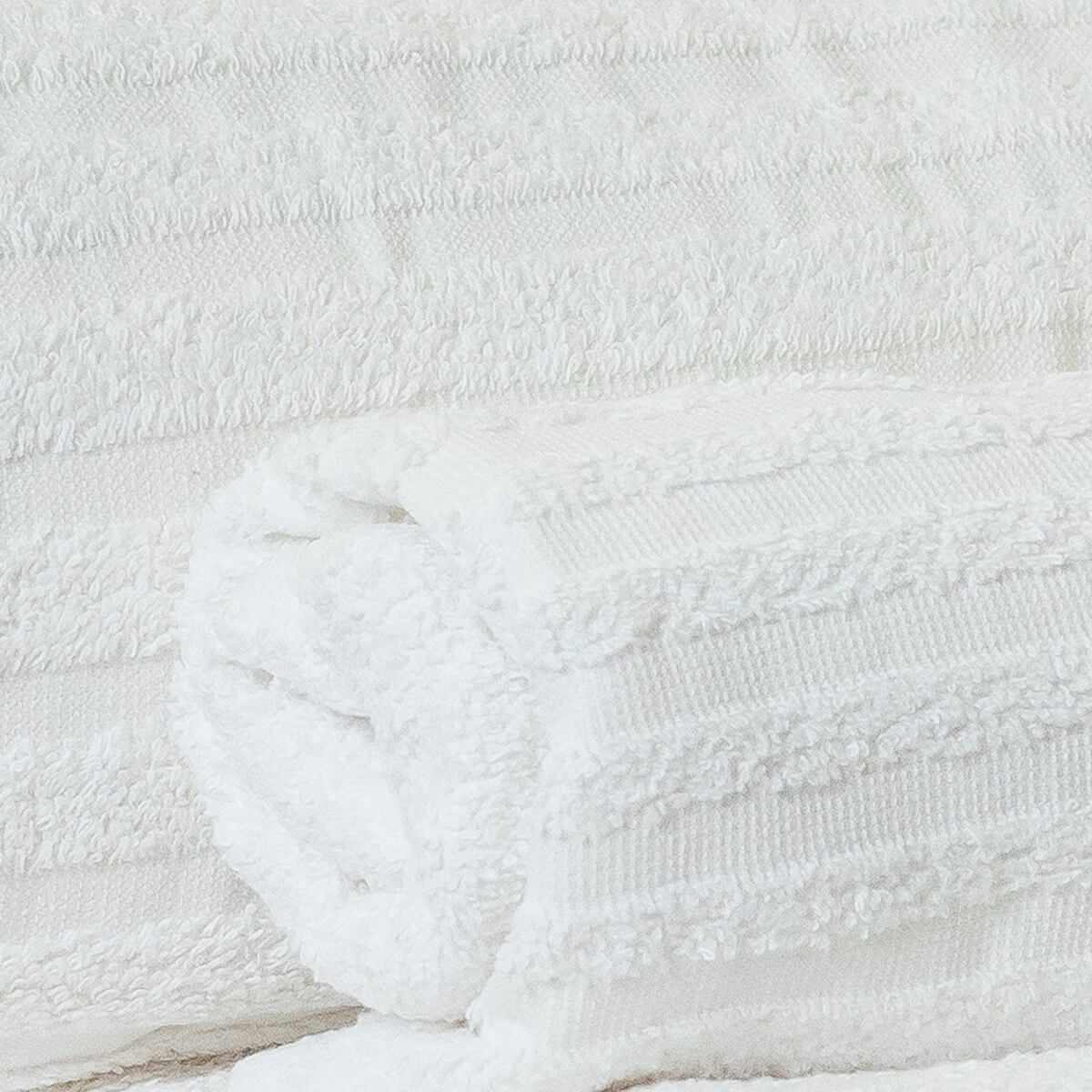 Detalhe Felpudo - Toalha rosto  para hotel Giant - Conamore para Hotelaria